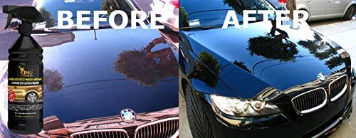 King of Sheen Advanced Ultra Nano Waterless Car Wash Kit, Wet Wax Car Cleaning Products with added Carnauba Wax - Image 3