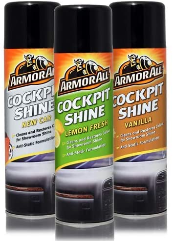 Armor All AA85500ML Cockpit Shine Lemon Fresh 500 ml, Orange, 500 ml (Pack of 1) - Image 2