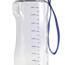 CampTeck 1 litre water bottle (1000ml - 34 fl. oz.) Sports Drinks Bottle BPA Free Tritan - Leak Proof Flip Lock Lid - with Carry Strap