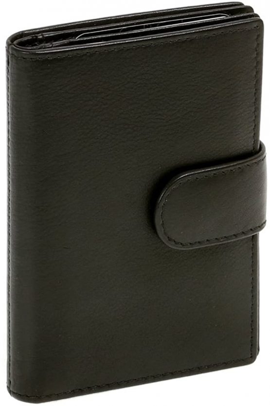 Credit Card Holder RFID Blocking LEAS, Genuine Leather, black - ''LEAS Card-Collection'' - Image 2