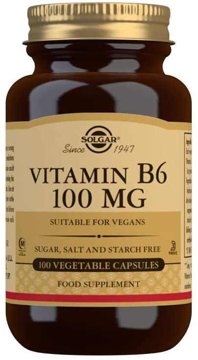 Solgar Vitamin B6 50 mg Tablets, Pack of 100, Metabolism and Immune Support, Balanced Hormones and Red Blood Cell Formation - Image 3