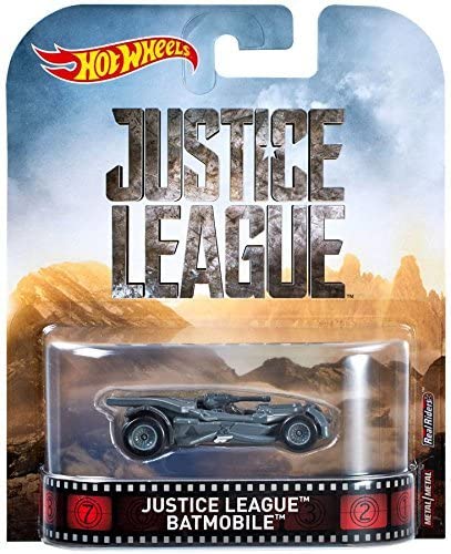 Hot Wheels JUSTICE LEAGUE Car Model BATMOBILE Batman - Scale 1:64 MATTEL DWJ80