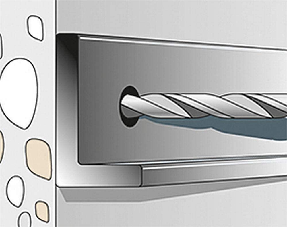 Fischer ULTRACUT FBS II 6x120/65 US Concrete Screw for Attaching Rails Metal Profiles - Image 4