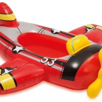 Intex Red Airplane Childrens Inflatable Ride On Pool Cruiser Beach Float Toy