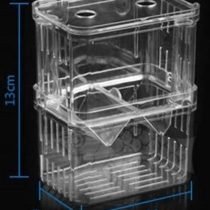 Hidom Floating Fish Aquarium Hatchery Breeding and Parenting Box with Live Fry Trap