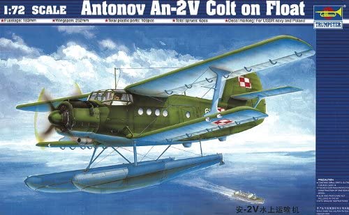 Trumpeter 1:72 - Antonov An-2V Colt On Float, Various, 1/72