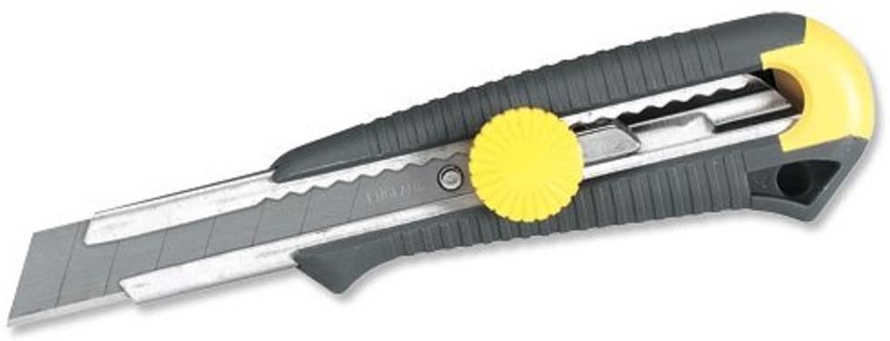 Stanley 18MM MPO Snap Off Knife Carded 0 10 418, Schwarz, 18 mm