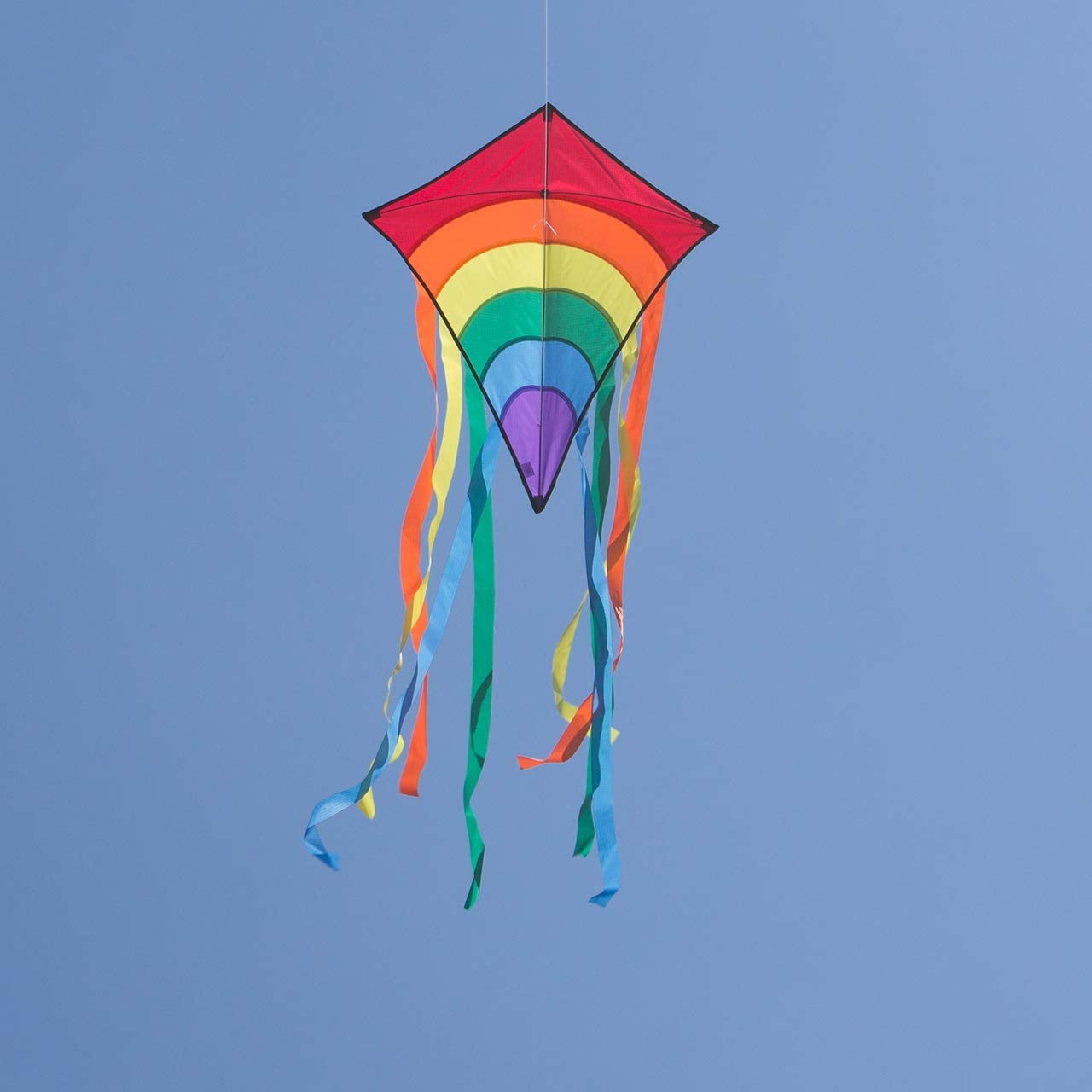 CIM Cometa Rainbow Eddy Azul – 65x74cm Con 80m De Hilo, Para Niños Desde 3 Años