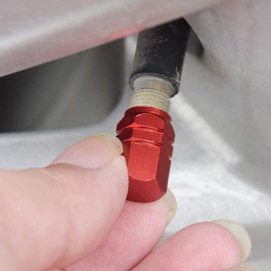 Valve Stem Caps,Tire Valve 20 Pack Aluminum Alloy Car Dustproof Caps for Motorbike Trucks Bike Bicycle Gold Silver Red Blue Black - Image 3