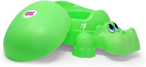 OKBaby Hippo Fun Potty with Lid, Green - Image 4