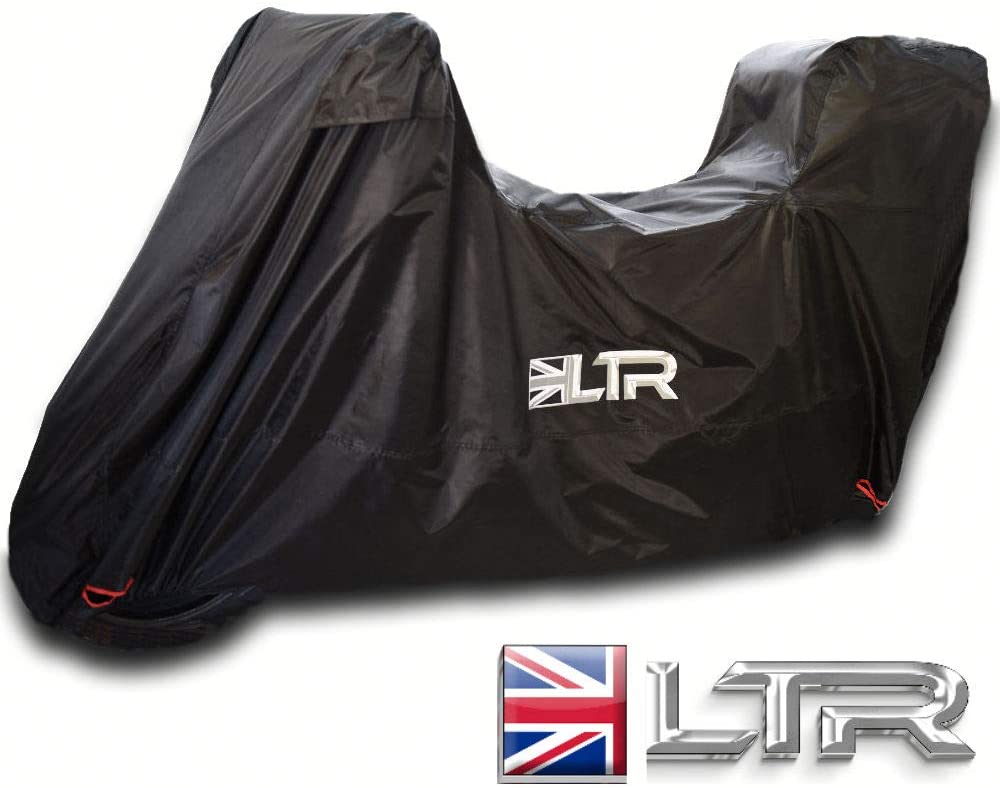 XXL Motorbike Cover Top Box by LTR, Black, XXL Top Box