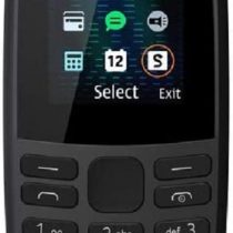 Nokia 105 (4th Edition) 1.77 Inch UK SIM Free Feature Phone (Single SIM) – Black