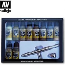 Vallejo Model Air Set Camo Colors Ultra Airbrush Set