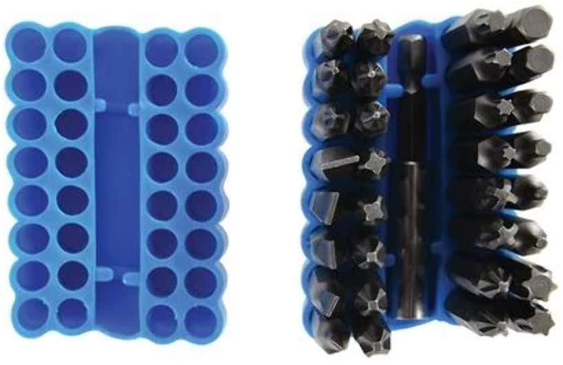 Silverline SB09 Screwdriver Bit Set 33pce 25 mm, Multi, 1 - Pack - Image 2