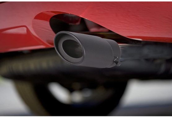 62mm Stainless Steel Exhaust Pipe Trim Car Tip Tail Muffler Tail Throat Black For Universal Auto Styling - Image 4
