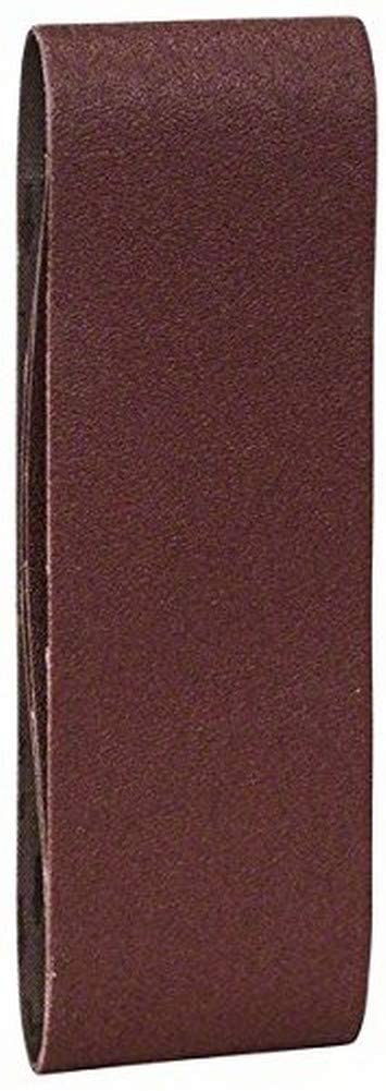 Bosch 2609256215 Sandpaper Sheets Adhesive for Sanding Machines 75 x 508 mm / 1 Sheet with Grit Size 60/1 Sheet with Grit Size 80/1 Sheet with Grit Size 100 / Red