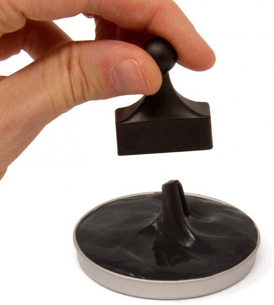 Magnet Expert MAGPUT-1 Professor Gauss Putty with Skittle Magnet-Black Goo (Pack of 1) - Image 4