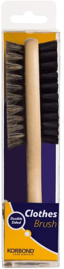 Korbond Double Sided Clothes Brush, Multi-Colour, 110591, Multicolor, 1 Clothes Brush