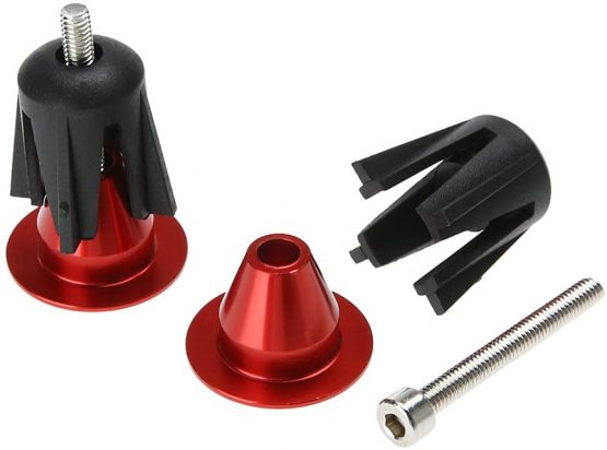 CYSKY Bike Handlebar End Plugs Bar Caps 1 Pair Bicycle Handlebar Grips Bar End Cap for Most Bicycle, Mountain Bike, Road Bike, MTB, BMX - Image 3