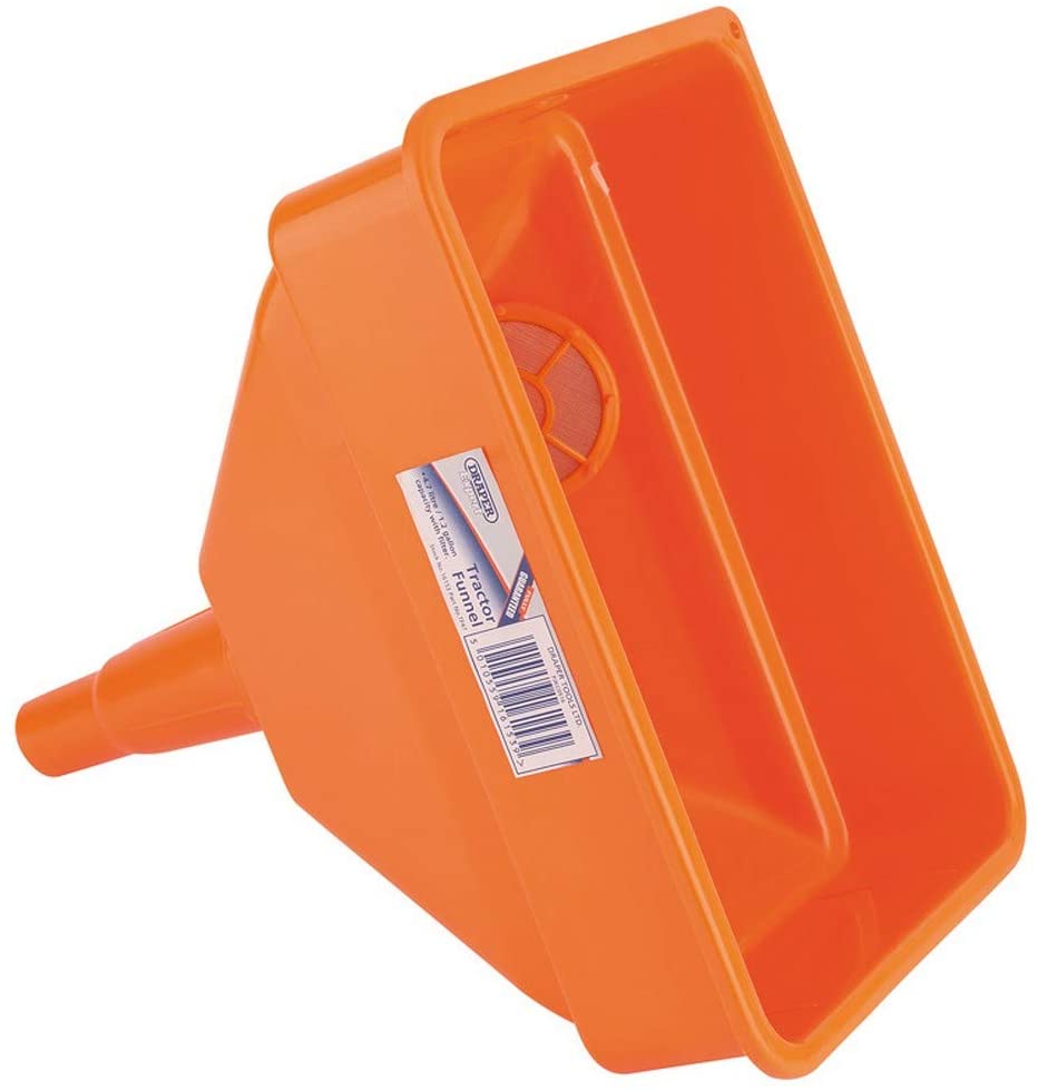 Draper 16153 Heavy Duty Tractor Funnel , Orange