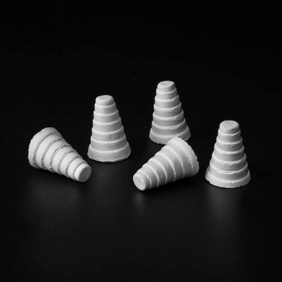 iQuatics Ceramic Marine Coral Frag Plugs 100% Pollution & Chemical Free, Cone, Pack of 100 - Image 4