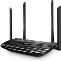 TP-Link AC1200 Wireless Dual Band Full Gigabit Wi-Fi Router, Wi-Fi Speed Up to 867 Mbps/5 GHz + 300 Mbps/2.4 GHz, 4+1 Gigabit Ports, Dual-Core CPU, Parental Control, Easy setup (Archer C6 V3.2)