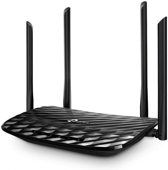 TP-Link AC1200 Wireless Dual Band Full Gigabit Wi-Fi Router, Wi-Fi Speed Up to 867 Mbps/5 GHz + 300 Mbps/2.4 GHz, 4+1 Gigabit Ports, Dual-Core CPU, Parental Control, Easy setup (Archer C6 V3.2)