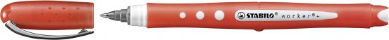 Rollerball - STABILO worker+ colorful Box of 10 Red - Image 3