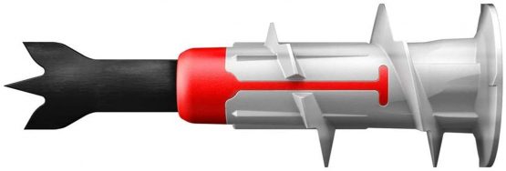 fischer Duoblade, Tasselli Autoforanti Espandenti per Cartongesso, 50 Pezzi 545675, Grigio/Rosso