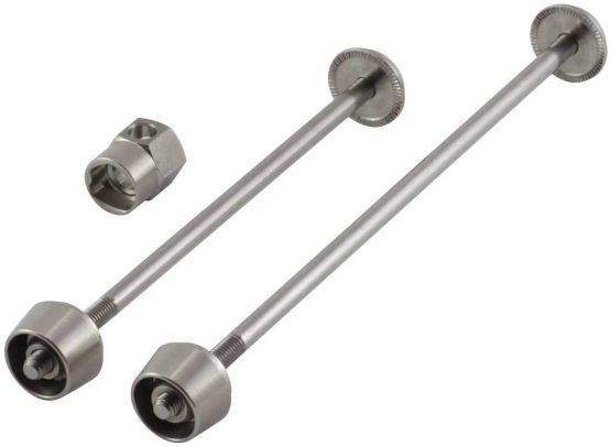 Pitlock Unisex's Set 03 Front Wheel & Rear Wheel Lock, Multicoloured, One Size