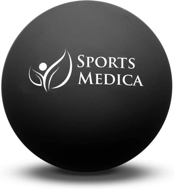 Sports Medica Doctor Developed Lacrosse/Peanut/Double Massage Ball - Perfect for Trigger Point Therapy, Injury, Recovery - VIDEO SERIES and FREE HANDBOOK INCLUDED