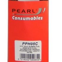 Pearl PPH05C 1m x 5/16-inch Fuel Hose with Clips