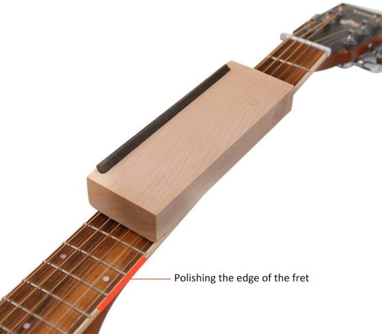 Bnineteenteam Guitar Fret Beveling File Guitar Fret File Edge Trimming Guitar Repairing Maintenance Tool for Luthier Use - Image 3