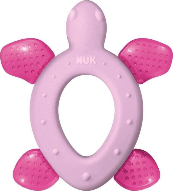 NUK Cool All-Around Teether with Cooling Elements from 3 Months Pack of 1 Multi-Coloured - Image 3