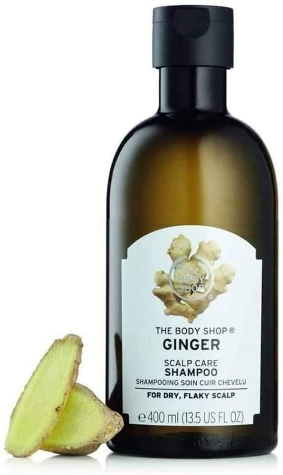 The Body Shop Ginger Anti Dandruff Shampoo, Green, Honey, 400 ml