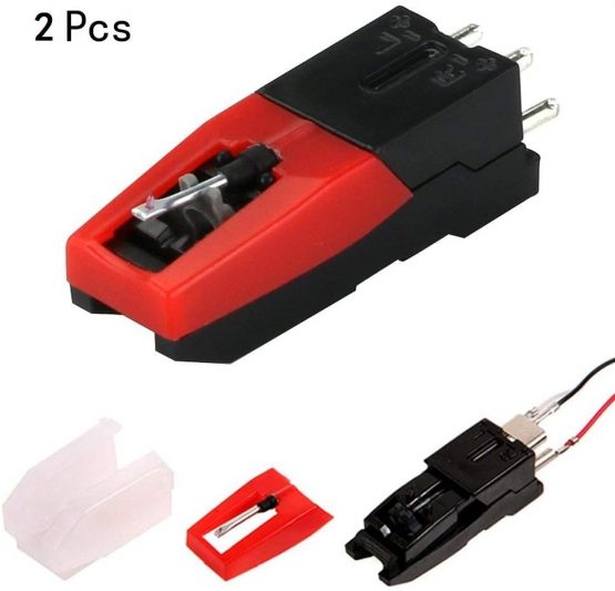 Turntable Replacement Record Player Needles Stylus Needles for Phonograph 2PCS