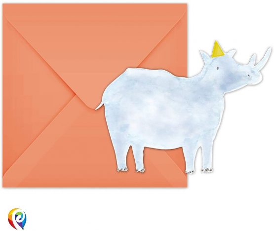 Safari Invitations & Envelopes 6CT - Image 2