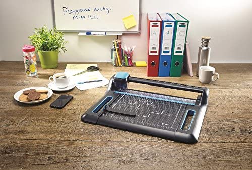 Avery A4 P340 Precision Trimmer Paper Cutter, Black and Teal - Image 2