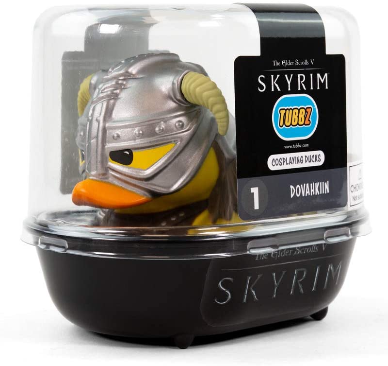 TUBBZ Skyrim Dovahkiin Collectible Duck Figurine - Official Skyrim Merchandise - Unique Limited Edition Collectors Vinyl Gift - Image 2