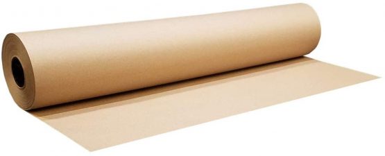750mm x 100M Heavy Duty Brown Kraft Wrapping Paper Roll 90gsm – 100 METRES - Image 2