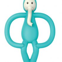 Matchstick Monkey, Echo Elephant Baby Teething Toy, Stimulates and Massages Sore Gums, 3 Months Old +