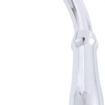 BESTOMZ Rainfall Shower Extension Replacement Arm Curved Forward Handheld Shower Adjustable Shower Arm Bath Accessory
