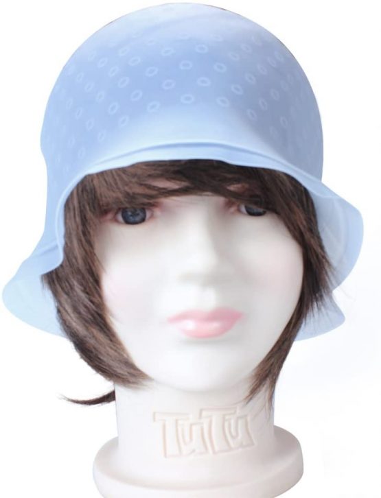 Highlighting Frosting Cap, Professional Salon Silicone Hairdressing Tools, with Coloring Hair Hook - Image 2