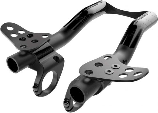 Deda Elementi Unisex's Superzero TT Clip-On Handlebar Extension, Black, 190mm - Image 3