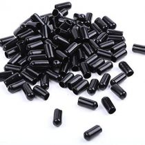 LEGERM 100 Pcs Pourers Dust Covers Olive Oil Liquor Bottle Pour Spout Cover Rubber Caps (Not Include the Spout)