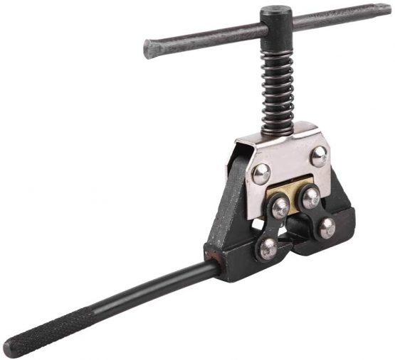 Chain Removal Breaker Splitter Cutter Link Repair Tool Chain Breaker Splitter Link Removal Tool Motorcycle Bike ATV Chain Removal Breaker Drive Splitter Cutter Link Repair Tool