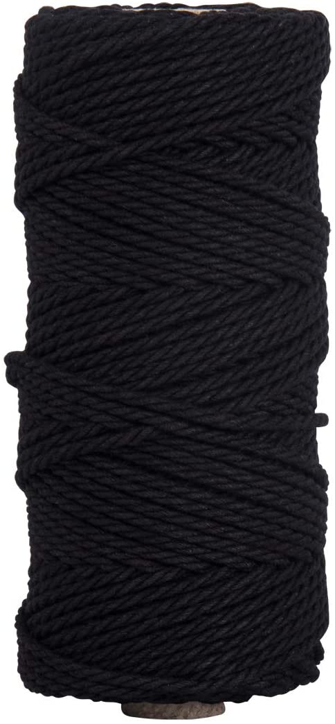 Rayher Poly-Cotton Crochet Thread, Yarn for Craft Floristry and Decorations, Macrame Cord with a Diameter of 3.7mm, 280g, 70m - Image 2