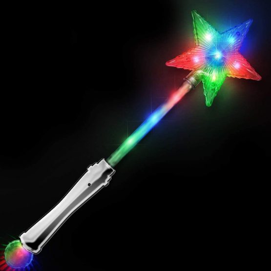 The Glowhouse Light Up LED Premium Flashing Star Wand - Image 2