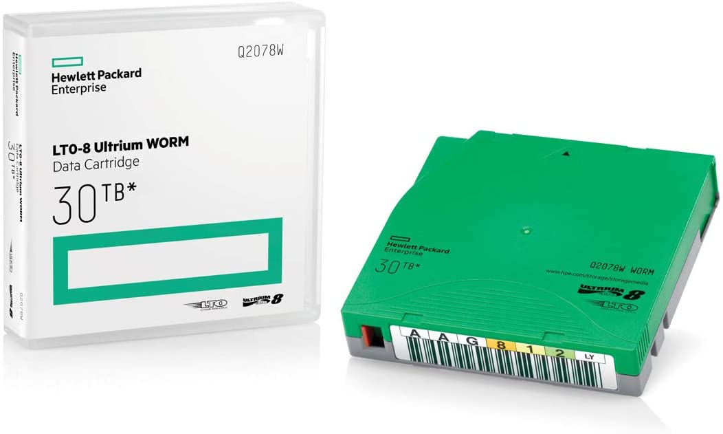 HP Q2078A HP "Ultrium 8" Internal Tape Drive, 12TB/30TB, Green, 12TB (30TB Compressed)