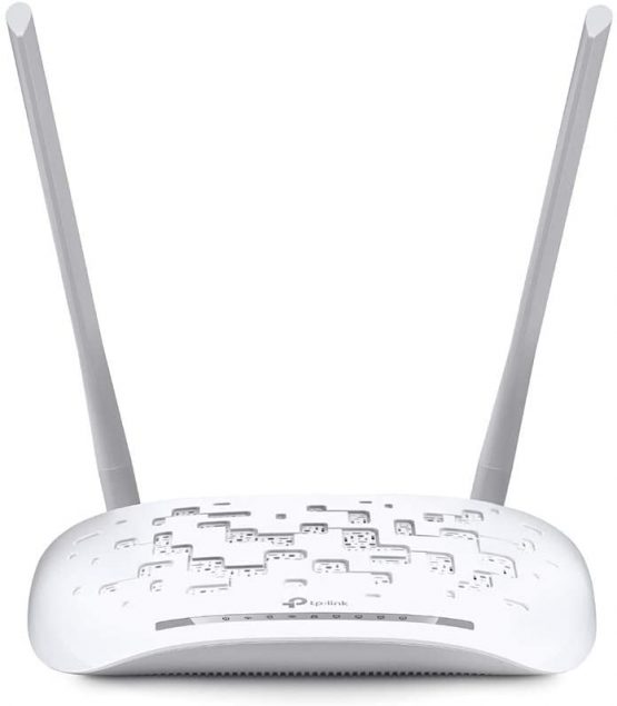 TP-Link 300 Mbps Wireless N ADSL2+ Modem Router, Single-Band, Versatile Connectivity, 4x Fast Ports, Ideal for Multimedia Application, Easy setup (TD-W8961N)